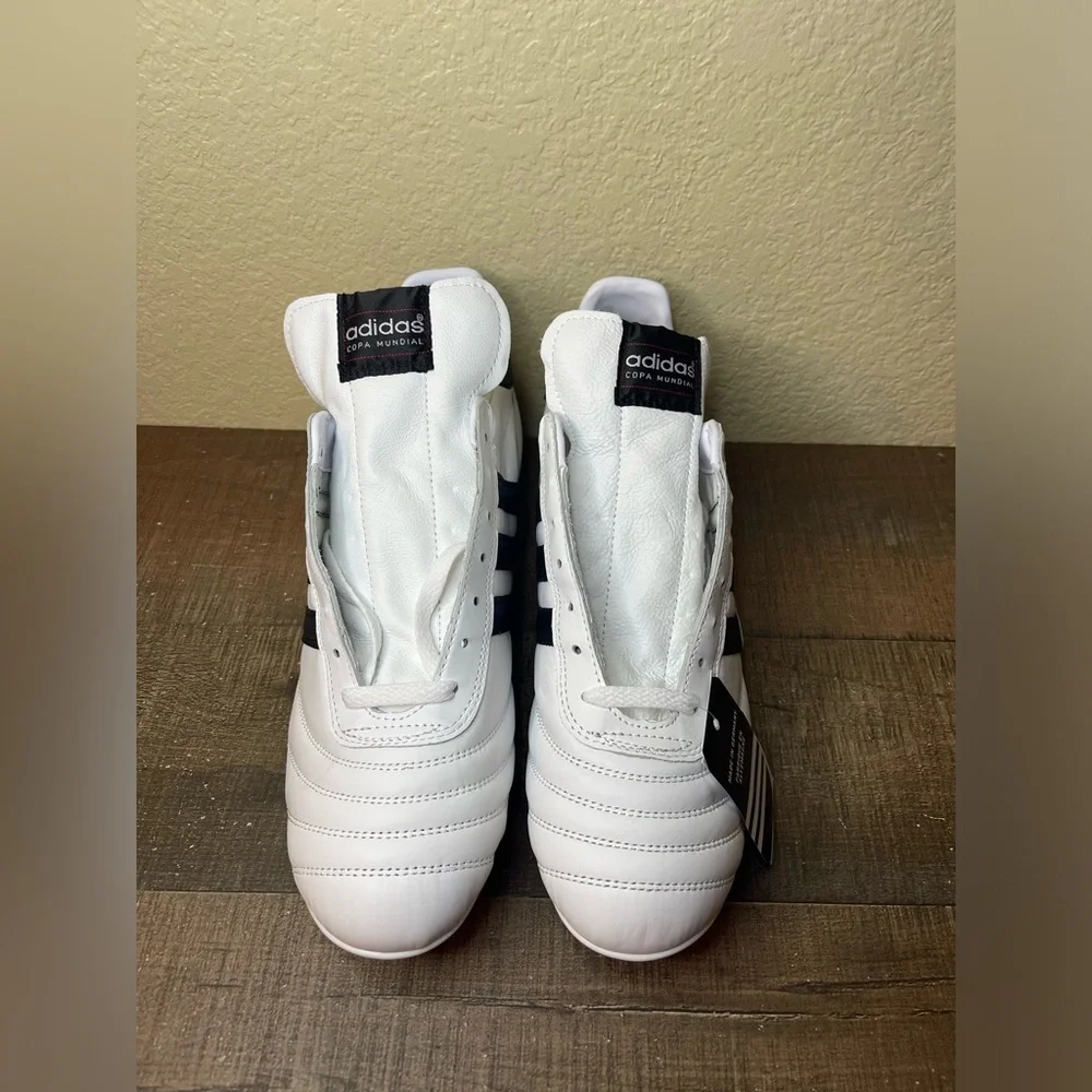 Adidas Copa Mundial Leather FG “White Black” - Size 11.5 Men.